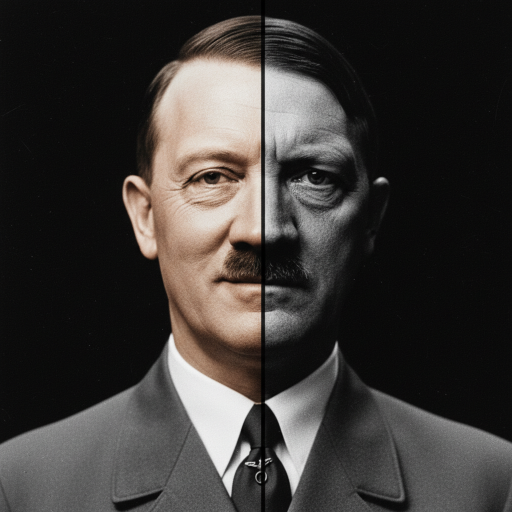 Adolf Hitler dual persona by SWT Images