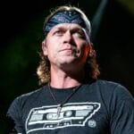 Brad Arnold of 3 Doors Down performs at the Michigan Lottery Amphitheatre in Sterling Heights, Mich., on Aug. 7, 2021| Scott Legato/Getty