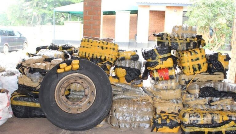 Tanzanian Drug Trafficker Ahmed Muharram Arrested in Zambia With Over 1.3 Tonnes of Cannabis