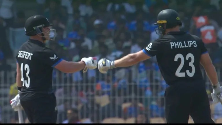 New Zealand defeated Afghanistan by 5 Wickets in Chennai in 4th ICC T20 World Cup Match | Twitter/Mufaddal Vohra