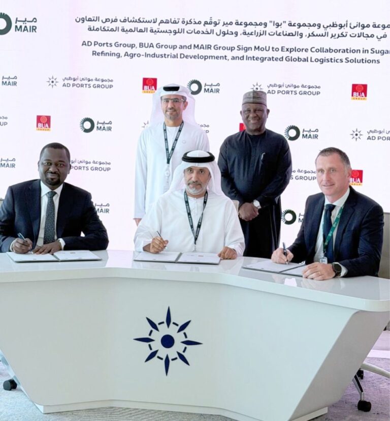 President Bola Ahmed Tinubu has commended the signing of a strategic Memorandum of Understanding between Nigeria’s BUA Group and UAE-based AD Ports Group and MAIR Group in Abu Dhabi | State House
