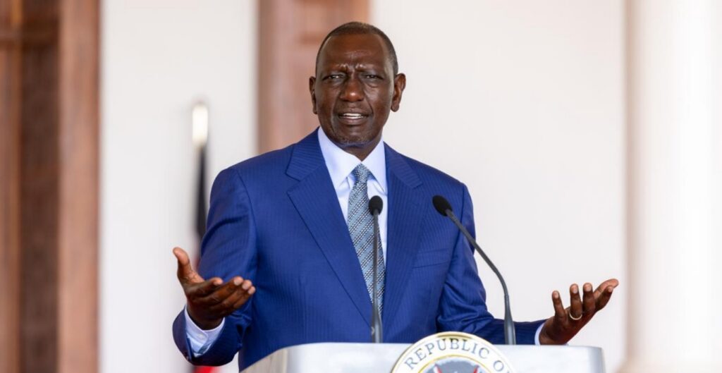 Kenya's President William Ruto | PCS