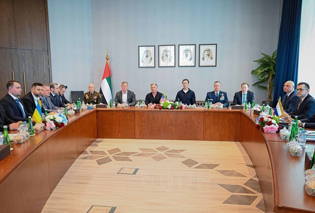 Russia, Ukraine begin 2nd round of peace talks in Abu Dhabi | WAM/Handout via Xinhua