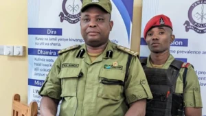 Njombe police commisioner, Mahamoud Banga