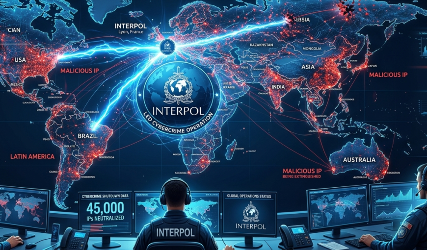 INTERPOL-led cybercrime operation dismantles 45,000 malicious IP addresses worldwide | AI Generated/SWT Images
