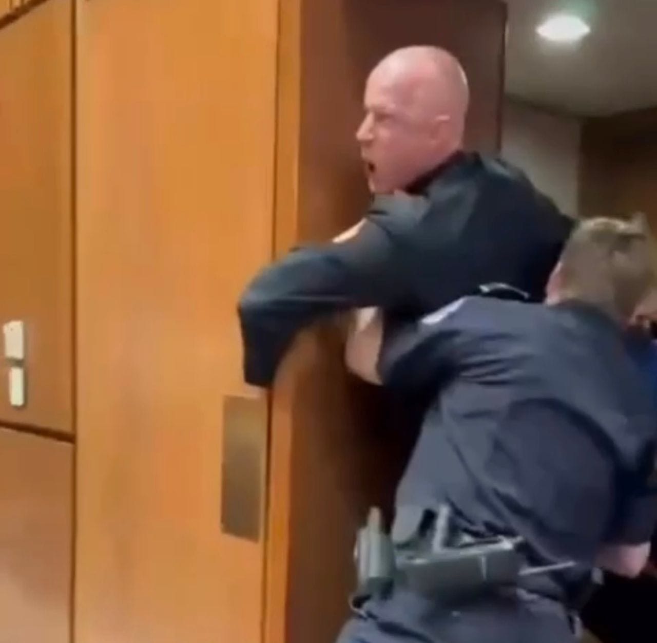 “Nobody Wants to Fight for Israel”: U.S. Veteran Arrested, Arm Broken During Senate Protest