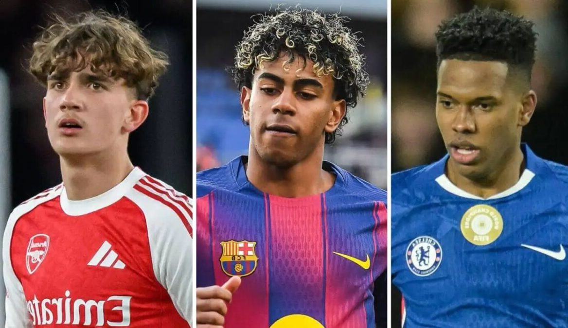 Ranking the top 10 teenage footballers: Dowman gets in after Arsenal's performance Ranking the top 10 teenage footballers: Dowman gets in after Arsenal’s performance