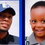 Joseph Yustino Muhulila (left) was sentenced to death for killing his son Timotheo Joseph (right) | @millardayo/socials