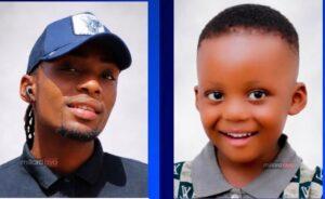 Joseph Yustino Muhulila (left) was sentenced to death for killing his son Timotheo Joseph (right) | @millardayo/socials