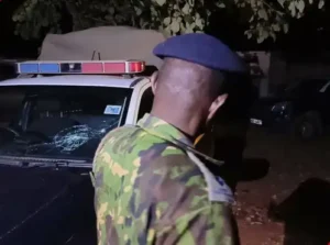 Two killed and 22 police officers injured in violent protests in Kenya over M-Pesa Agent's Death | Sarah Zadock/Tuko