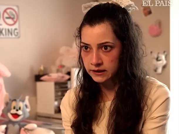 Noelia Castillo Ramos during her last interview with Antena 3 show 'Y Ahora Sonsoles