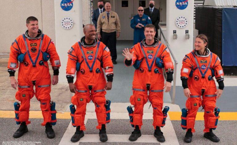 Reid Wiseman, Victor Glover, Jeremy Hansen and Christina Koch have departed to the moon