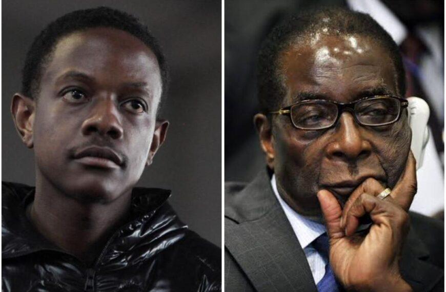 Bellarmine Chatunga Mugabe, son of former Zimbabwe president Robert Mugabe, appears in court in South Africa where he admitted to a gun threat and immigration offences.