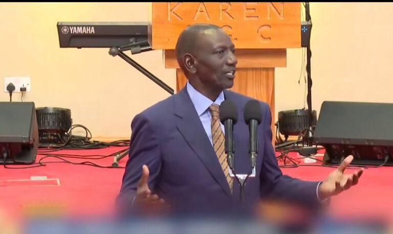 William Ruto speaks during a recent address, defending Kenya’s fuel prices and citing the country’s middle-income status and infrastructure demands.v