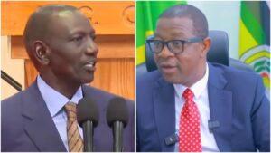 Tanzania vs Kenya William Ruto middle income roads dispute East Africa