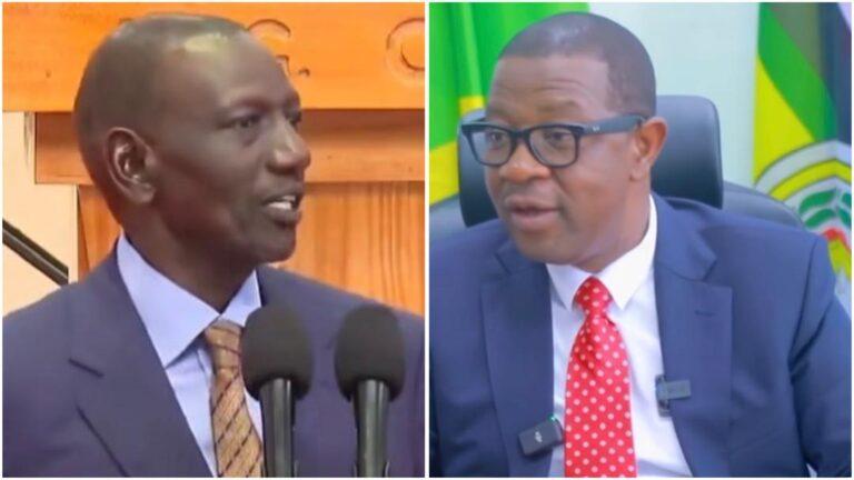 Tanzania vs Kenya William Ruto middle income roads dispute East Africa