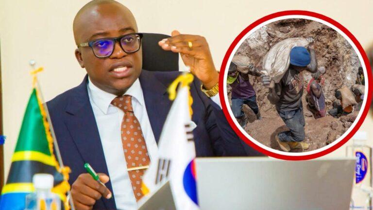 Tanzania’s Minister of Minerals Anthony Mavunde presents the 2026/2027 budget in Parliament, highlighting the seizure of smuggled minerals worth over $1.3 million.