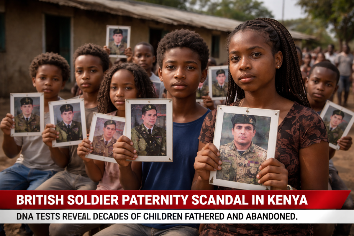 New BBC Investigation Exposes British Soldiers Leaving Children in Kenya, DNA Tests Confirm Paternity New BBC Investigation Exposes British Soldiers Leaving Children in Kenya, DNA Tests Confirm Paternity
