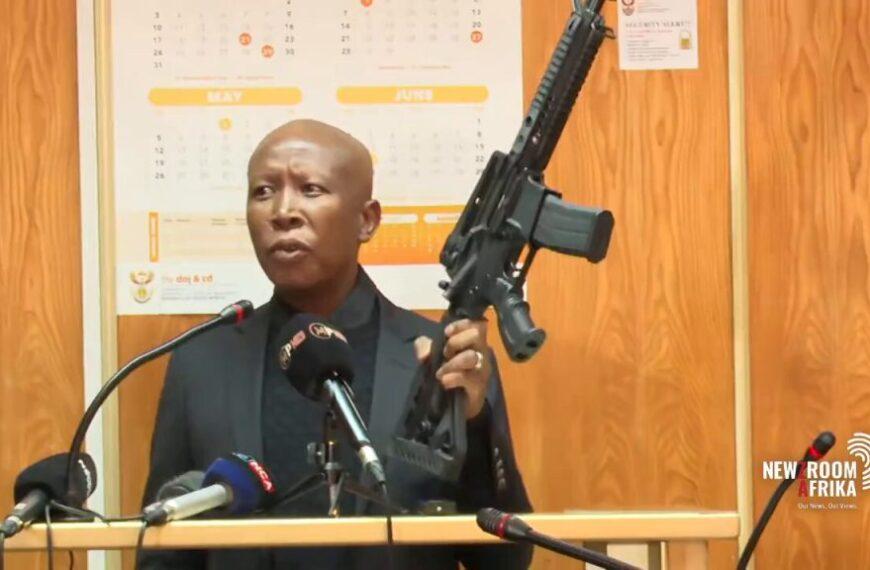 What Happened: The Gun Incident Behind Julius Malema’s 5-Year Jail Sentence
