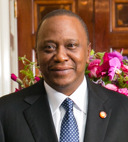 Former Kenya President, Uhuru Kenyatta