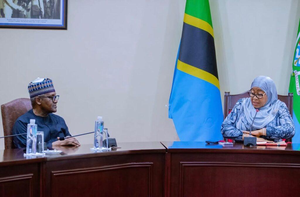Dangote Holds Talks With Samia in Dar es Salaam After the $17 Billion Refinery Snub Dangote Holds Talks With Samia in Dar es Salaam After the $17 Billion Refinery Snub | Swahili Today