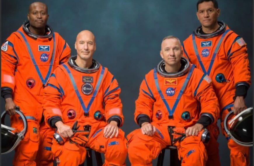 NASA Names Four Astronauts for Artemis III Moon Return in 2027