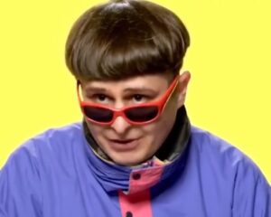 Oliver Tree during a Q&A interview with Genius in 2019