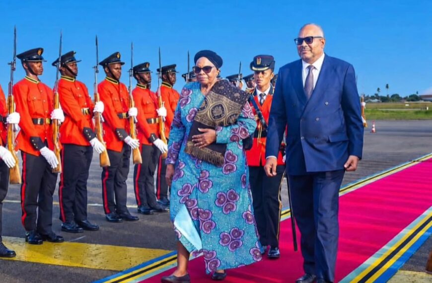 Swahili Today Namibia’s President Netumbo Nandi-Ndaitwah Arrives in Tanzania for Three-Day State Visit