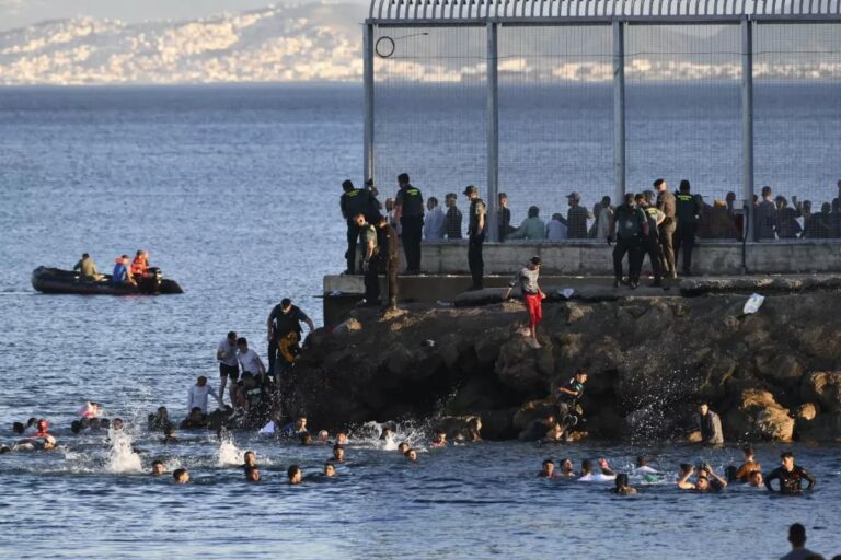 Spain Deploys Military After Thousands of Immigrants From Morocco Storm Border, Leaving 9 Dead Spain Deploys Military After Thousands of Immigrants From Morocco Storm Border, Leaving 9 Dead | Swahili Today