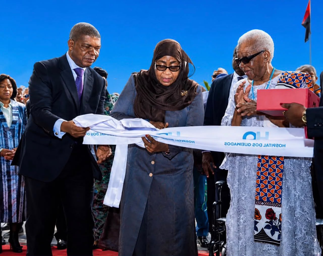 Tanzania's Samia and Angola President Lourenço Inaugurate Julius Nyerere Referral Hospital in Luanda | Swahili Today